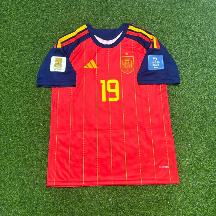 Lamine Yamal Spain World Cup 2026 Home Football Shirt
