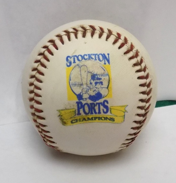 STOCKTON PORTS – VINTAGE 1991 STOCKTON PORTS CHAMPIONS – PROMO BASEBALL
