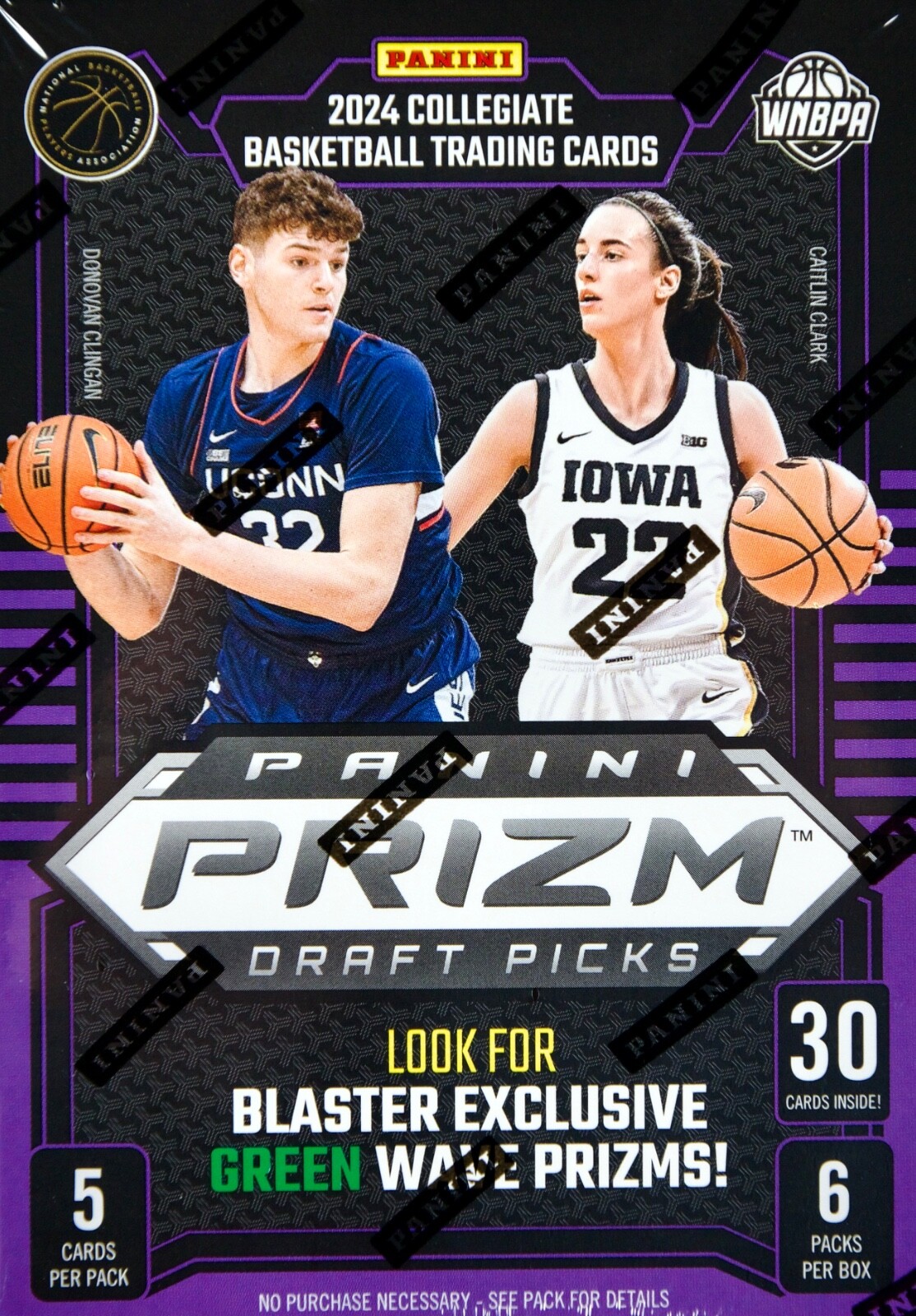 2024 Panini Prizm Draft Picks Collegiate Basketball, Blaster Box, Factory Sealed