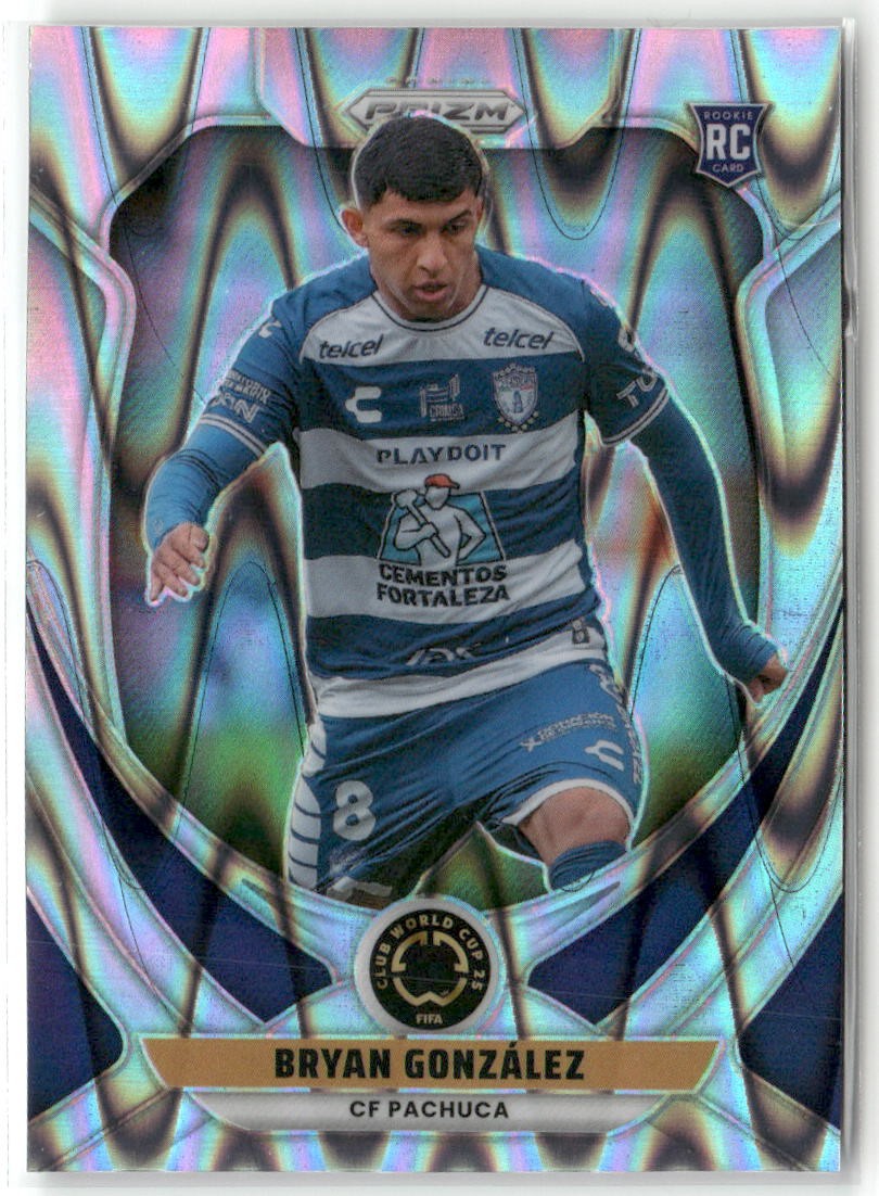 2025 Panini Prizm FIFA Club World Cup #144 Bryan Gonzalez Raywave