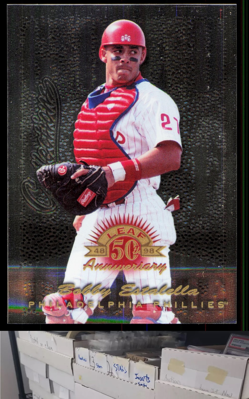 1998 Donruss Collections Leaf #379 Bobby Estalella – DAD