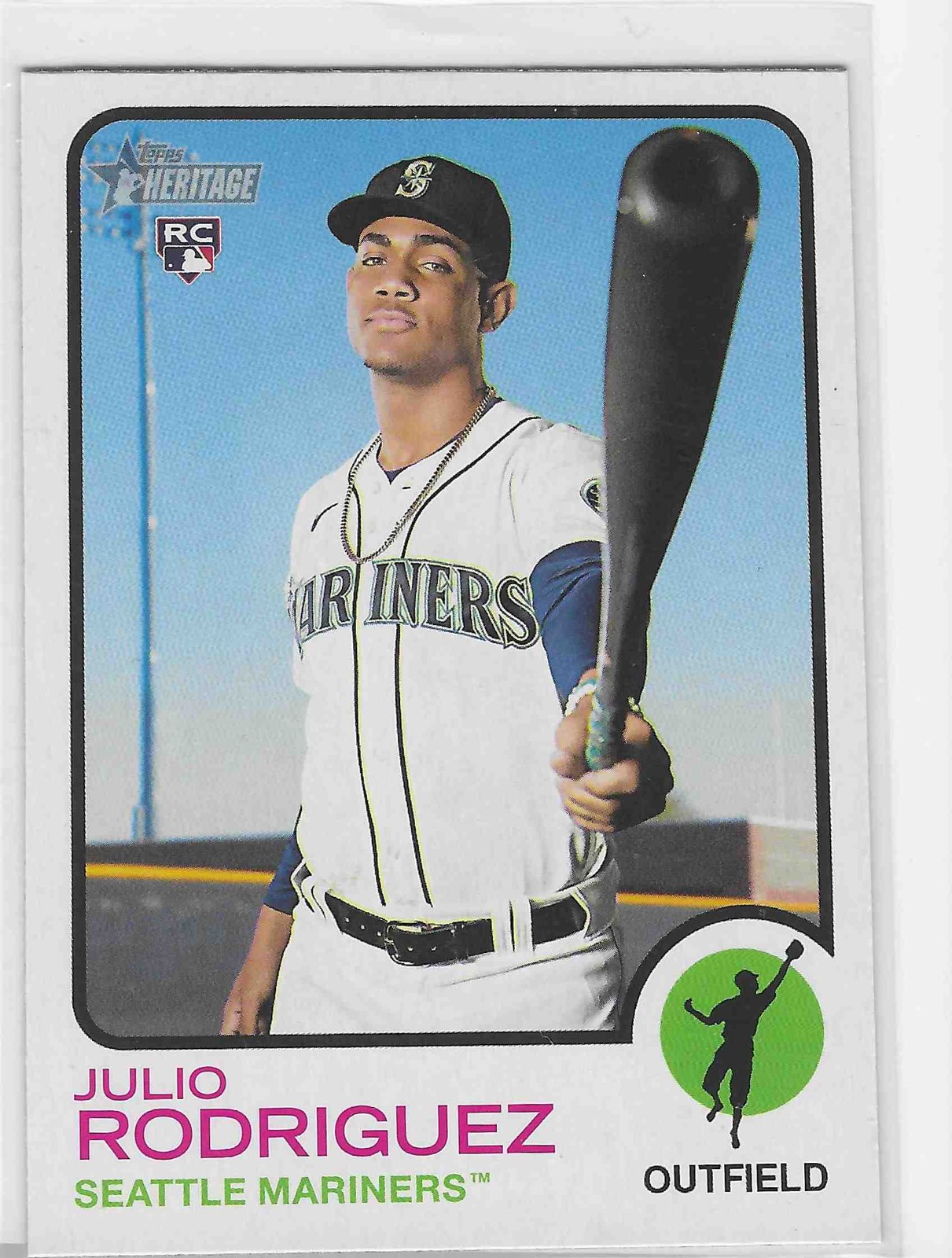 2022 Topps Heritage #700 Julio Rodriguez