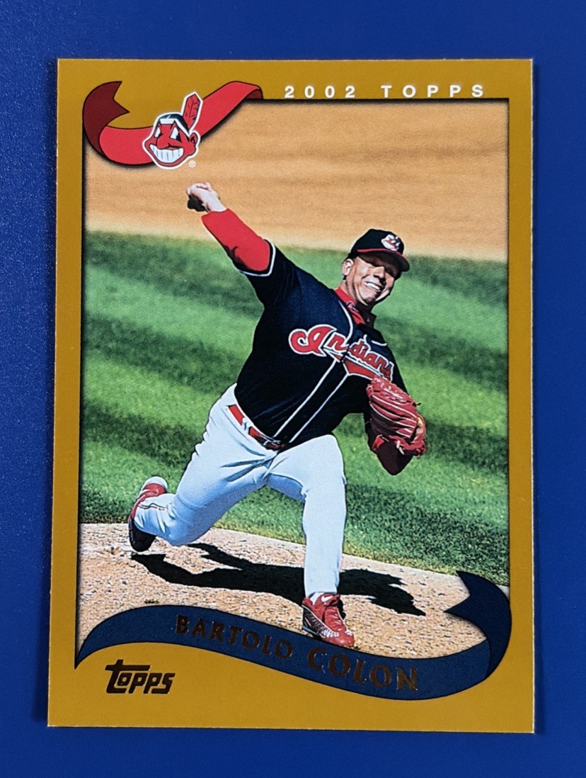 2002 Topps Baseball Bartolo Colon Cleveland Indians #252