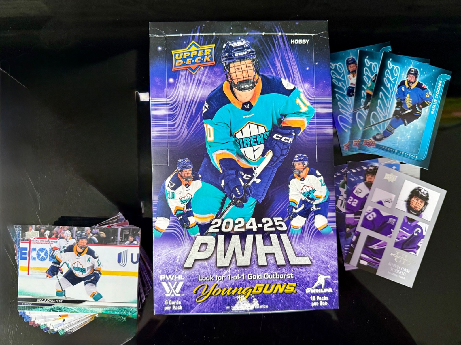 2024-25 upper deck PWHL Pick ur card 1 to 50 + Dazzlers + Elevated + YG + UD