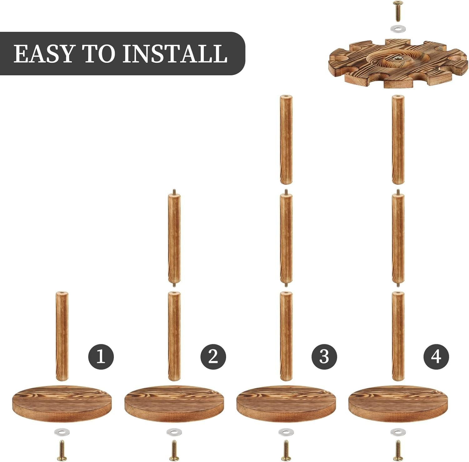 Baseball Bat Holder and Ball Display Shelf Rack