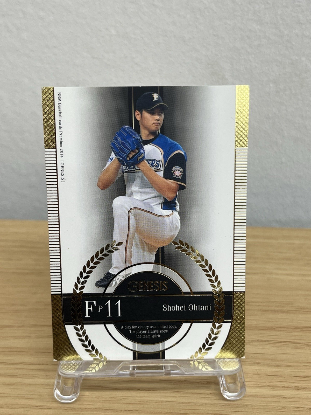 2014 BBM Genesis Shohei Ohtani F11 FP11 2 Card Set Fighters Japan Rare