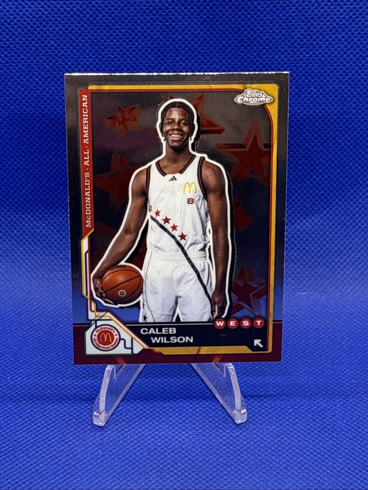 2025 Topps Chrome Mcdonald’s All American – Caleb Wilson #10 (RC)