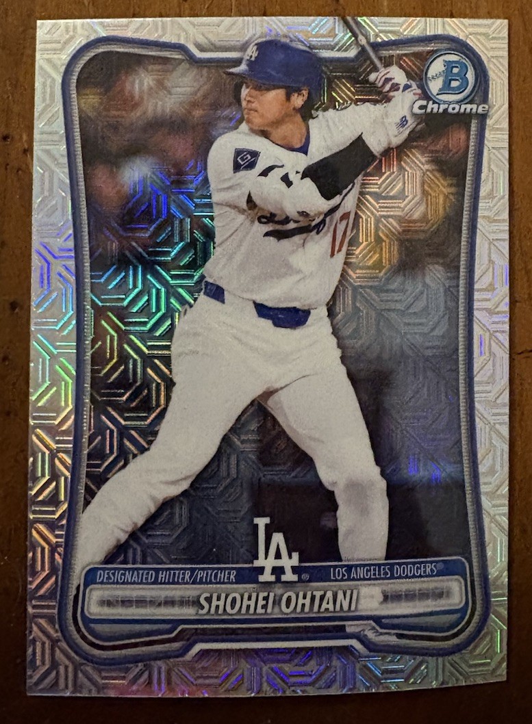 Bowman Chrome 2026 Shohei Ohtani Los Angeles Dodgers #17 Mega Box Mojo