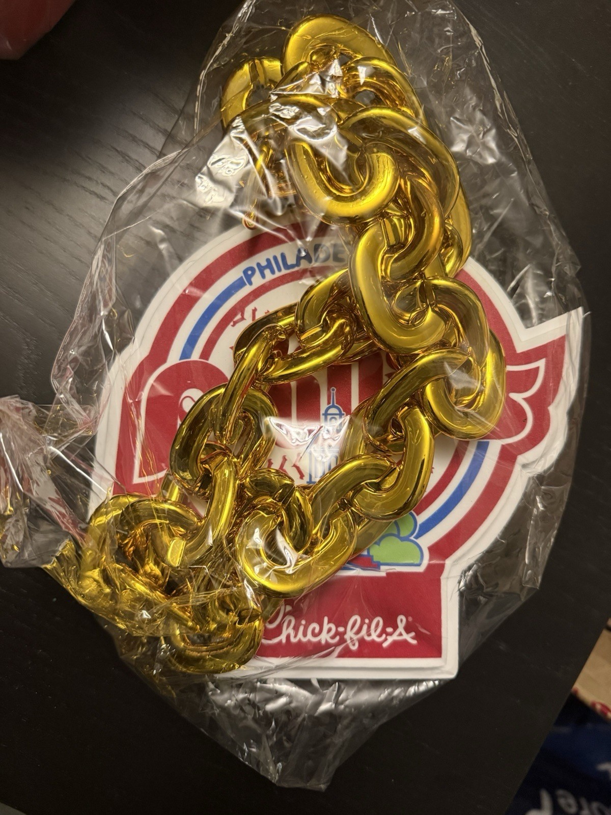 Chik-Fil-A Philadelphia Phillies SGA “Gold Chain” Logo 2026 MLB