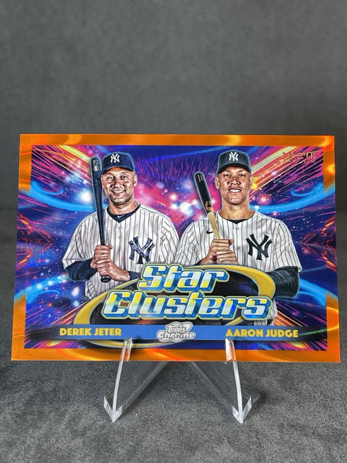 Aaron Judge/Derek Jeter 2025 Topps Chrome #DSC-1 / 25