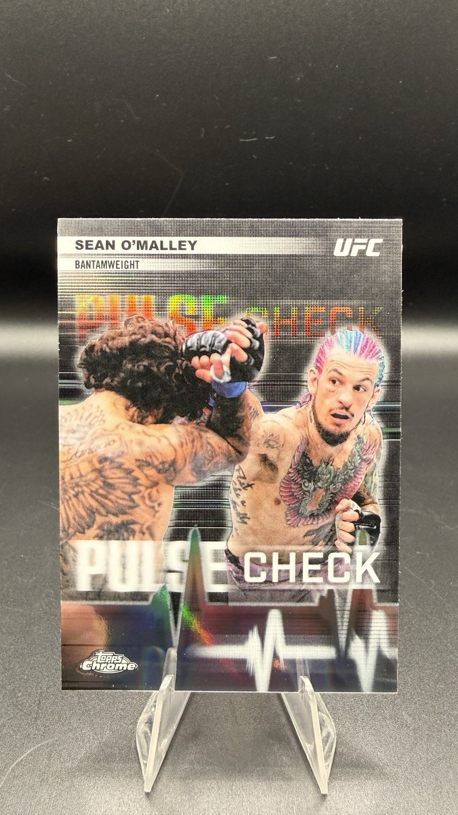 Sean O’Malley 2026 Topps Chrome UFC SP Pulse Check #PC-1
