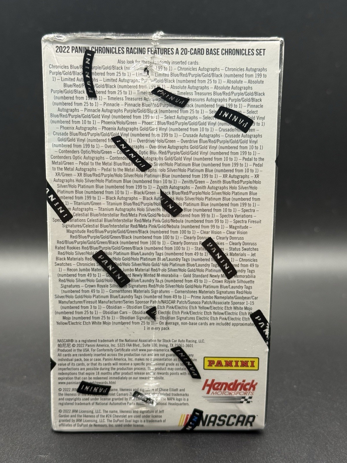 New 2022 Panini Chronicles NASCAR Racing Blaster Box 1 Auto or Mem!