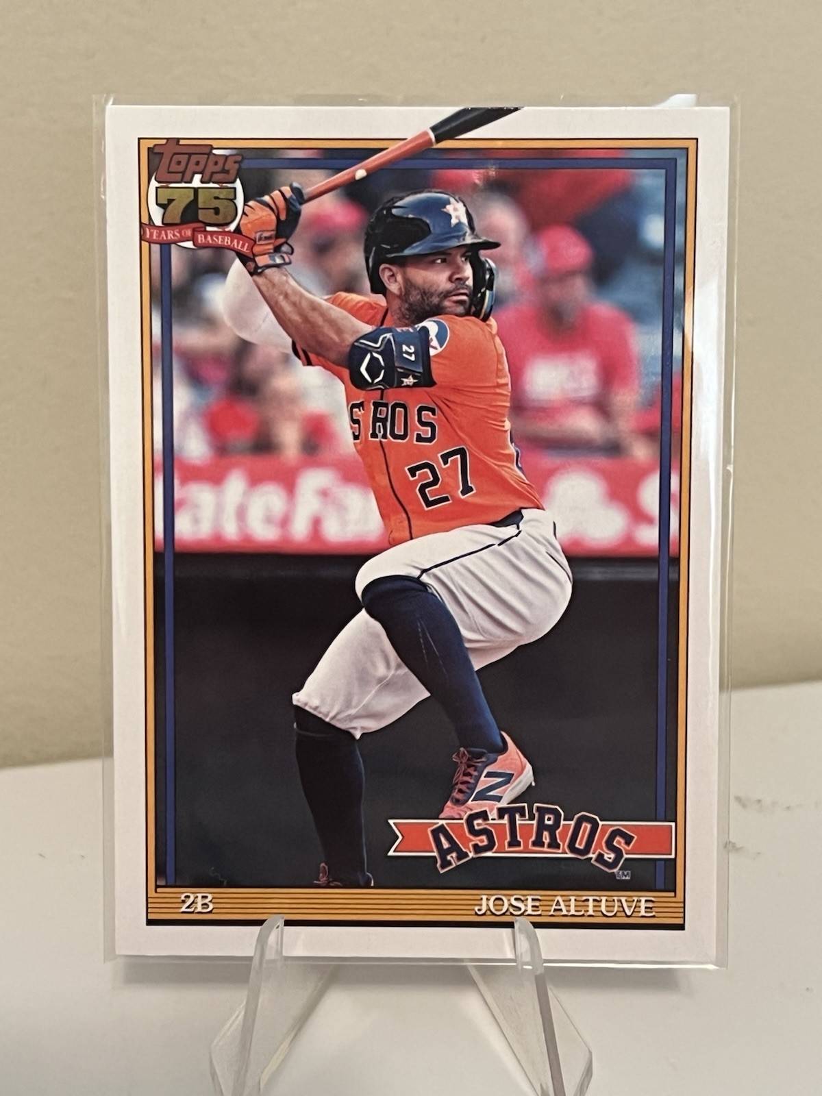 2026 Topps Series 1 #T91-7 Jose Altuve