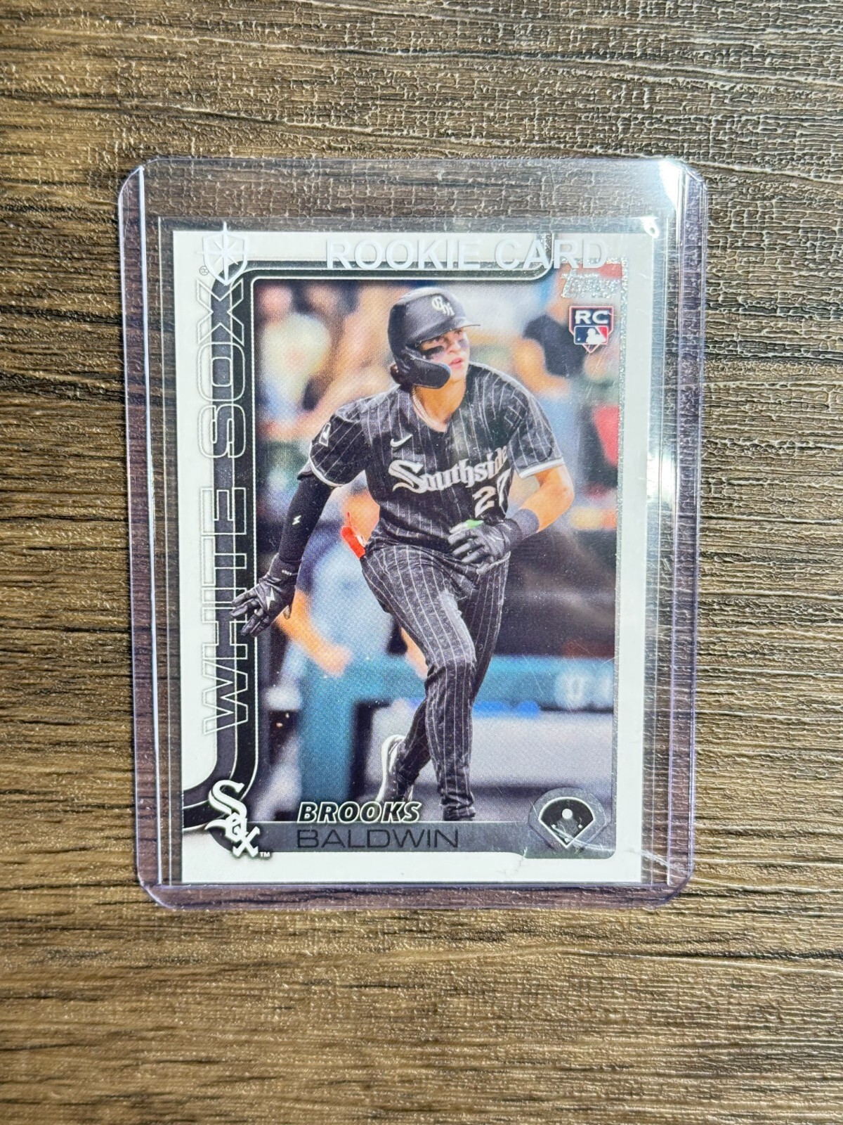 2025 Topps Series 1 BROOKS BALDWIN ROOKIE CARD #249 (RC) White Sox