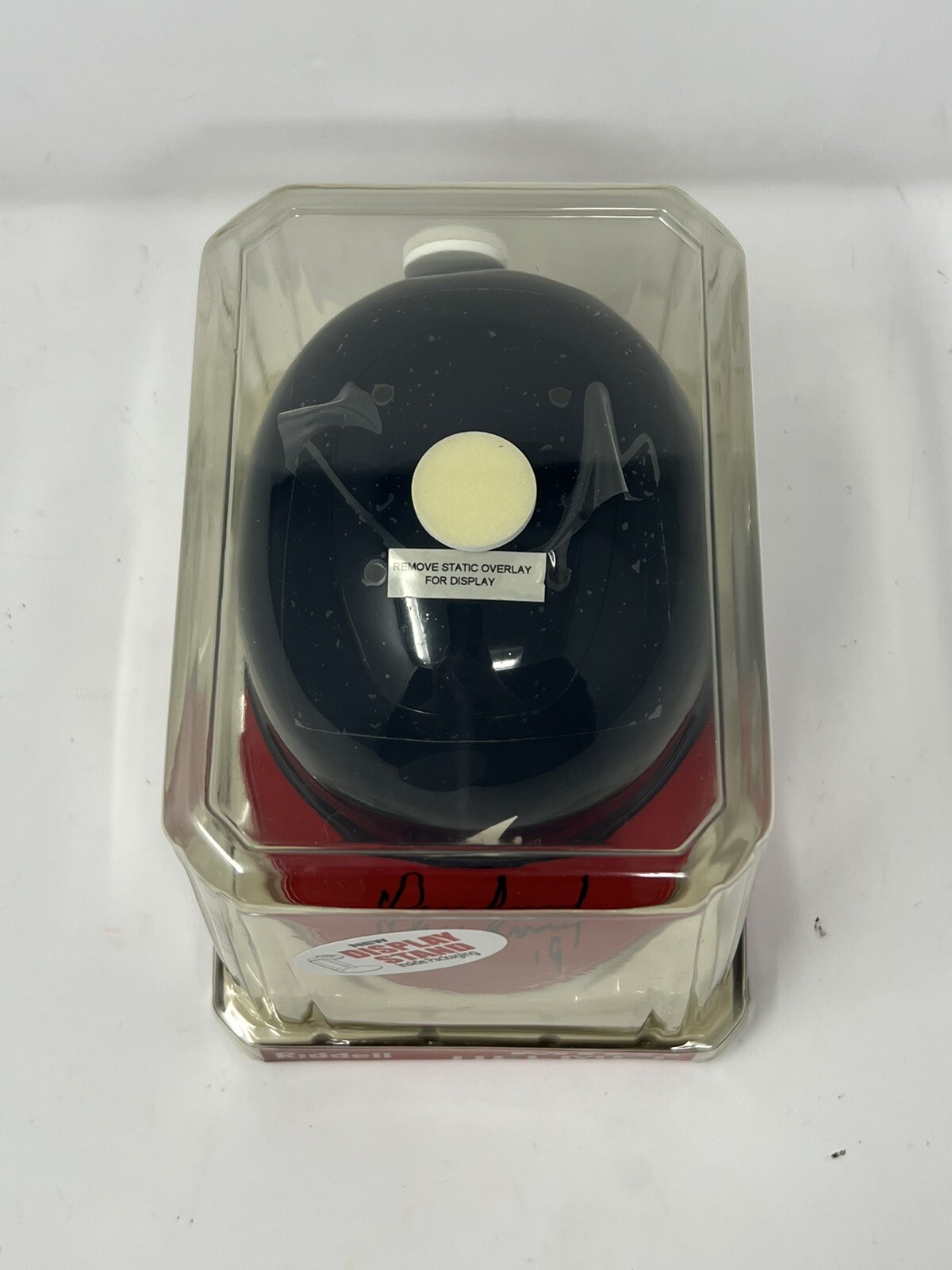 Yunel Escobar #19 Autographed / Signed Atlanta Braves Mini Helmet