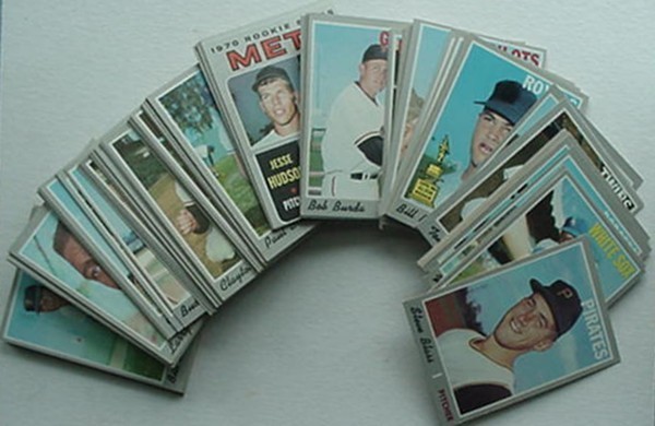 1970 TOPPS BASEBALL CARD SINGLES (265-546)90¢ + EACH / $3 MINIMUM