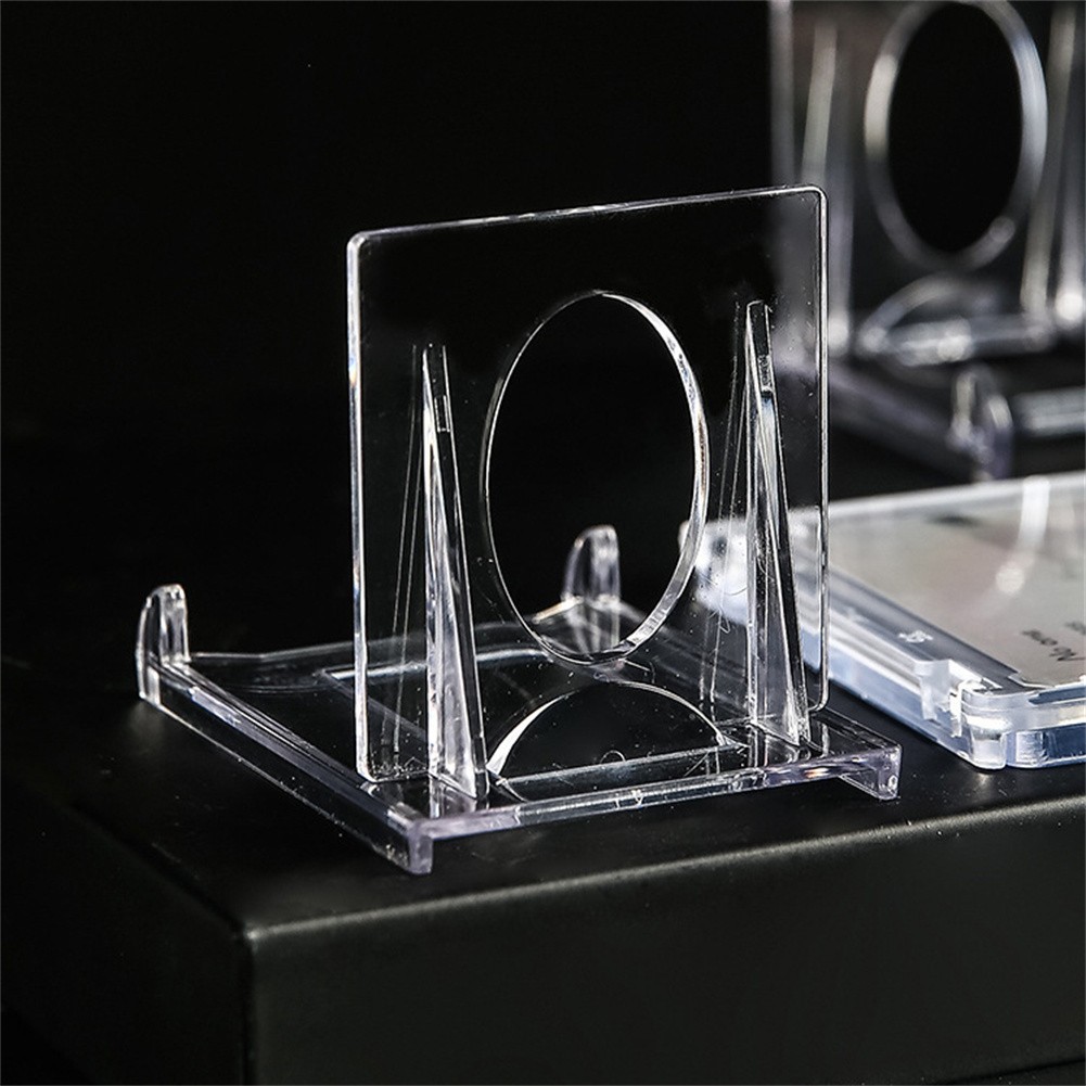 5-20x Mini Clear Adjustable Acrylic Easel Display Stand Holder For Trading Card