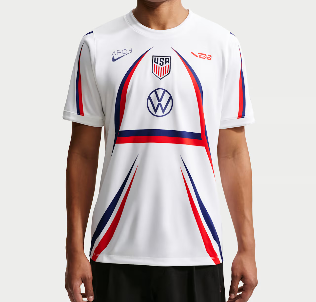NIKE USMNT Virgil Abloh Archive World Cup 2026 Pre-Match Top Jersey Large USA