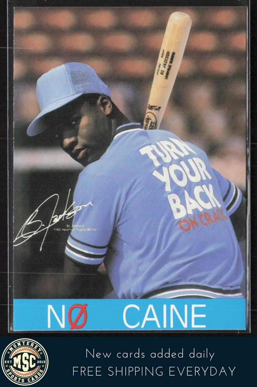 Bo Jackson No Caine Rare Promo Oddball (unlicensed) #NNO NM-MT OR BETTER