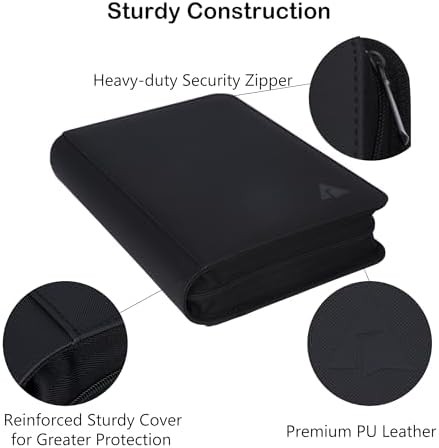 4-Pocket Binder for Semi Rigid Card Holders, Holds 208 Semi Rigid Card Holder, S