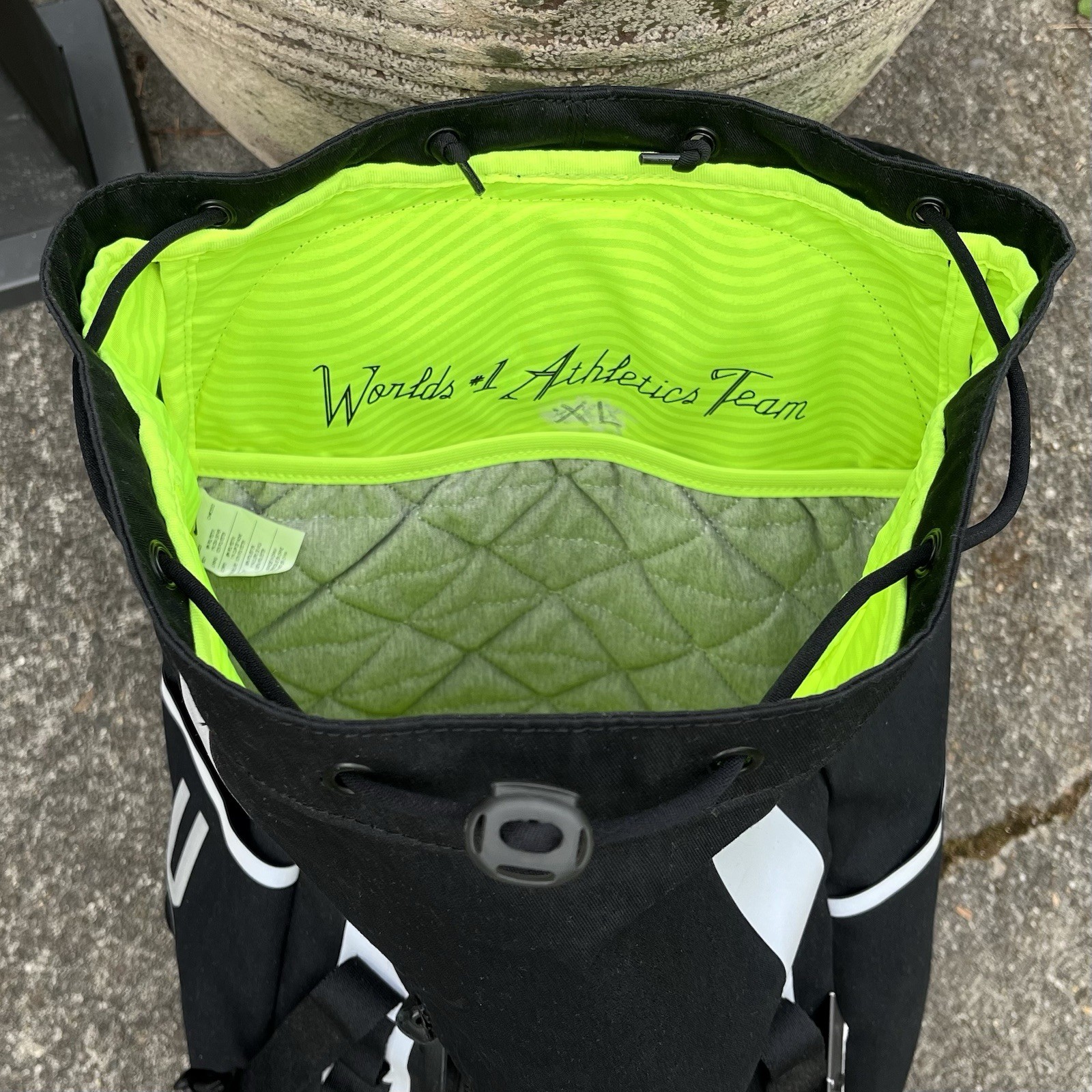 NWT Nike USA Olympic Trials 2016 Athlete Issued 22” Black Backpack