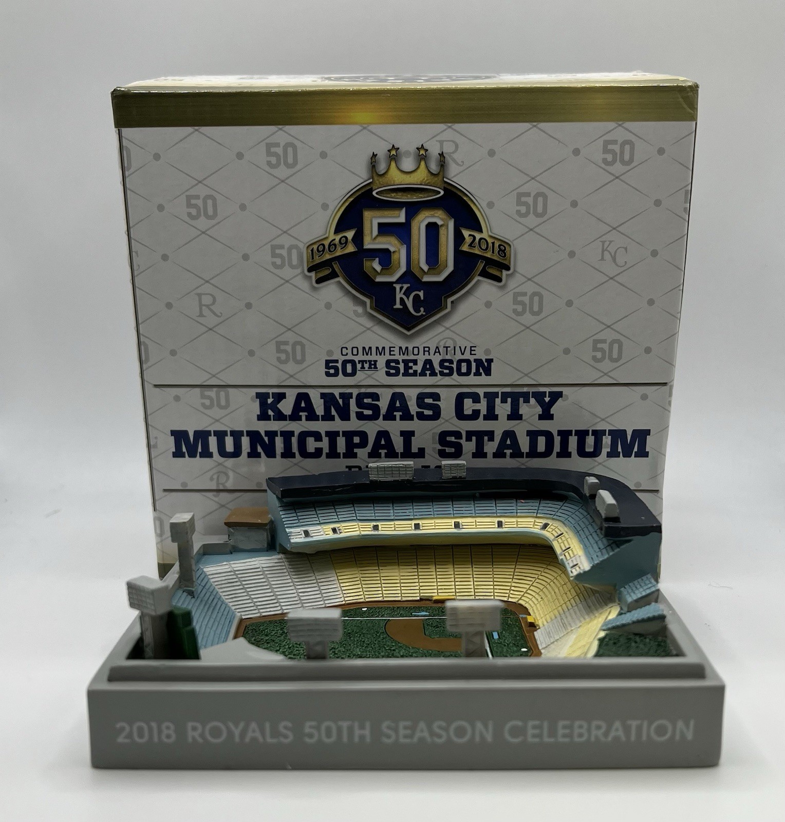 Kansas City Royals Commemorative 50th Season Municipal Stadium Replica SGA MLB