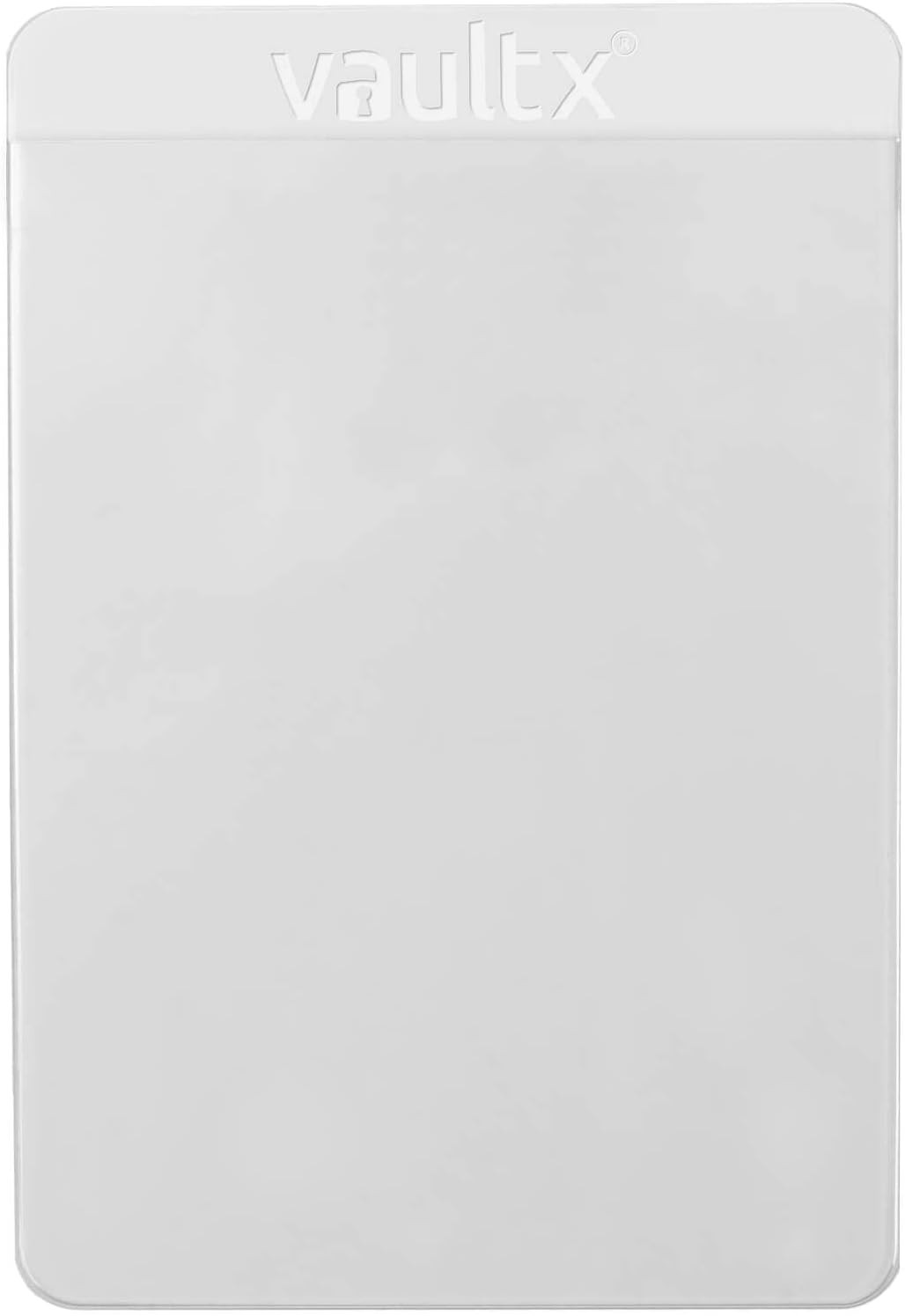 Crystal Clear 50-Pack Semi-Rigid Card Sleeves for Secure Trading Card Storage