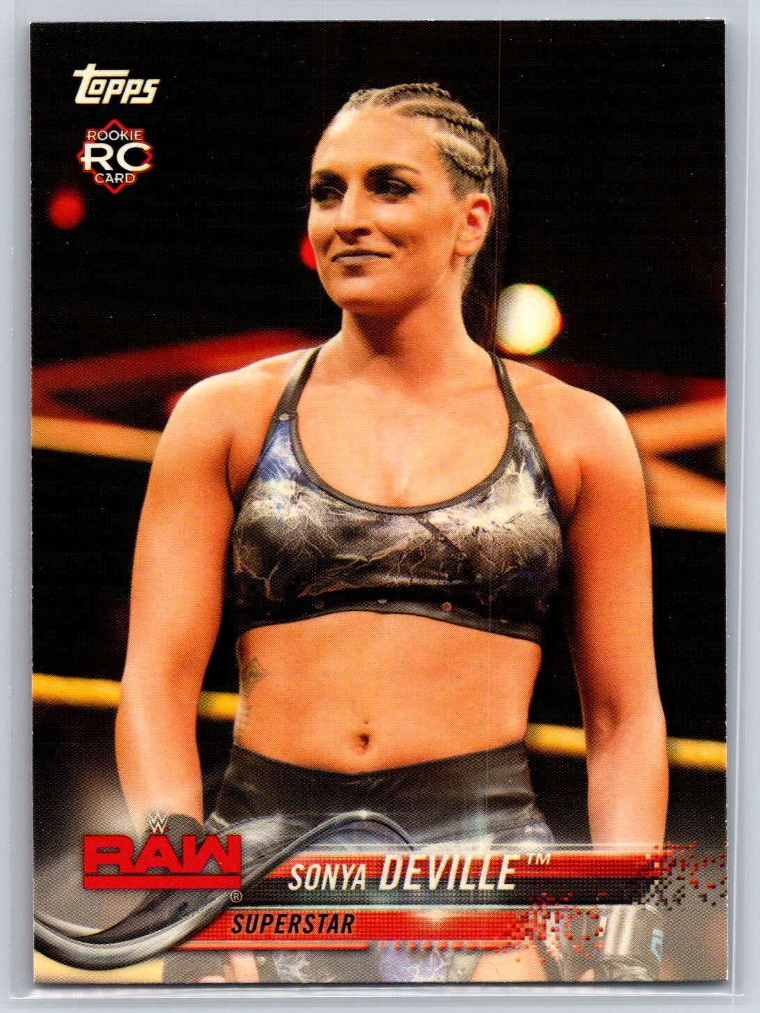2018 Topps WWE Sonya DeVille Rookie RC #85