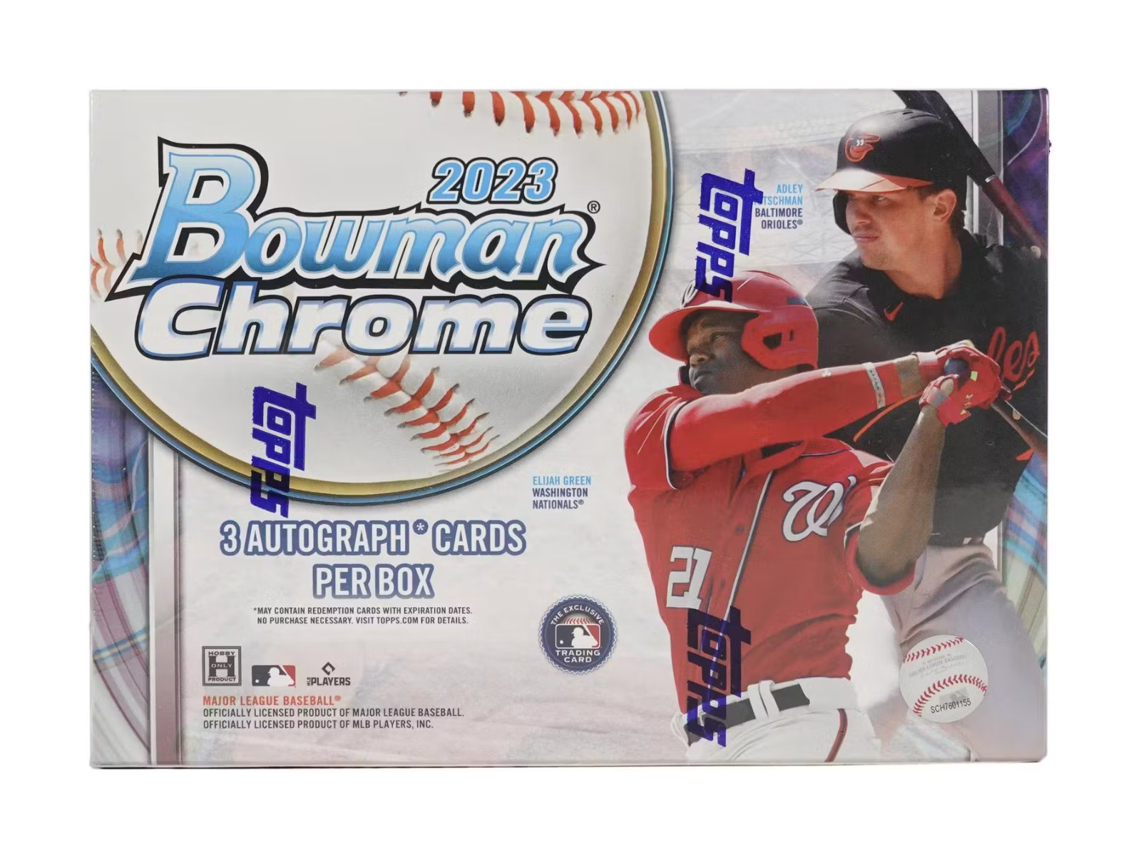 2023 Topps Bowman Chrome Baseball HTA Choice Box