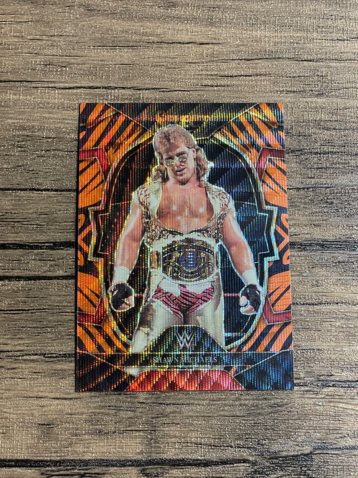 2023 Select WWE Shawn Michaels Concourse #11 Tiger Prizm