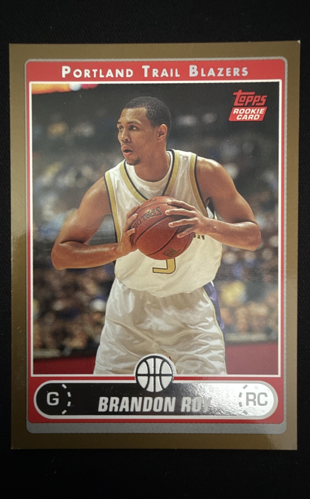 2006-07 Topps – Brandon Roy #246 Gold Washington /500 (RC)