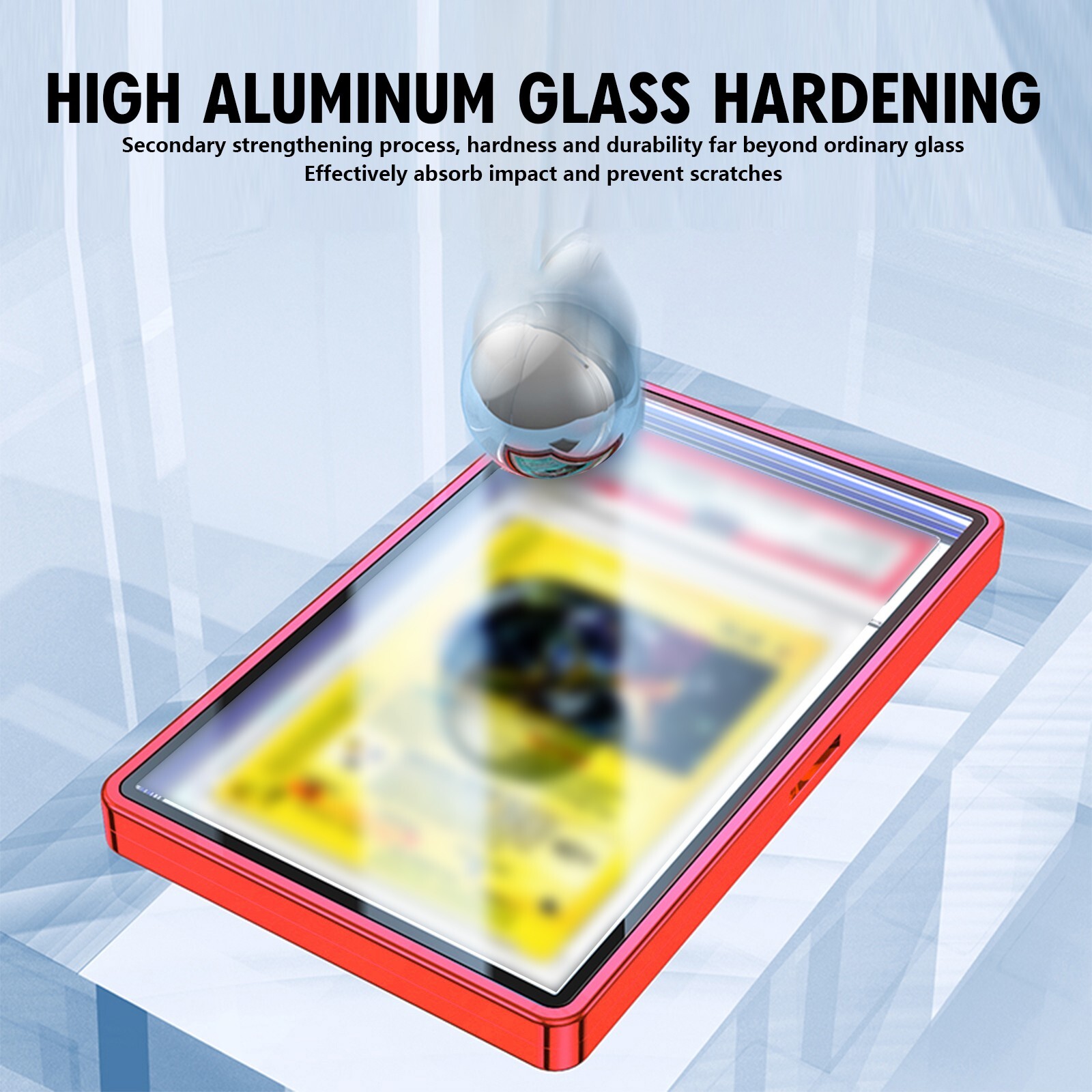 Magnetic Metal Slab Protector Case Guard Box Bumper for PSA/BGS Graded Cards