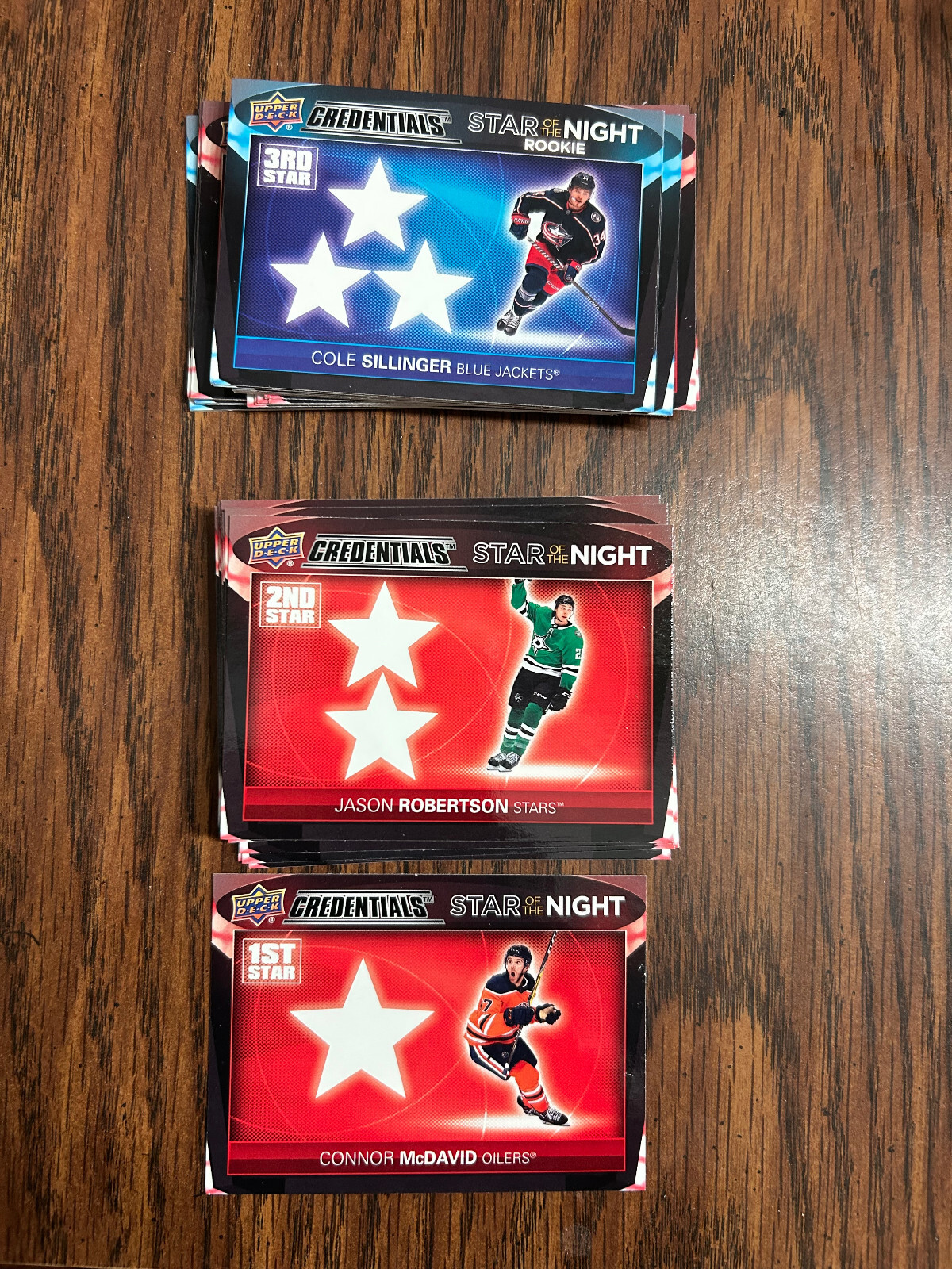 2021-22 UPPER DECK CREDENTIALS – STAR OF THE GAME – YOU PICK