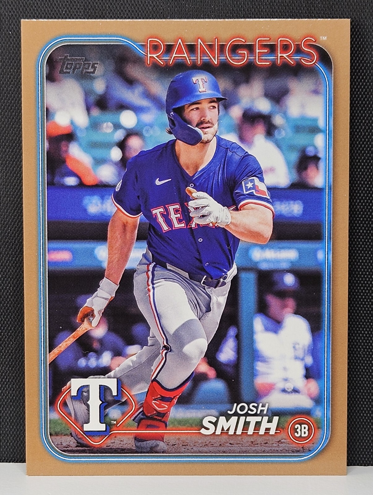 2024 Topps Update Josh Smith #US207 Gold Parallel /2024 – Texas Rangers
