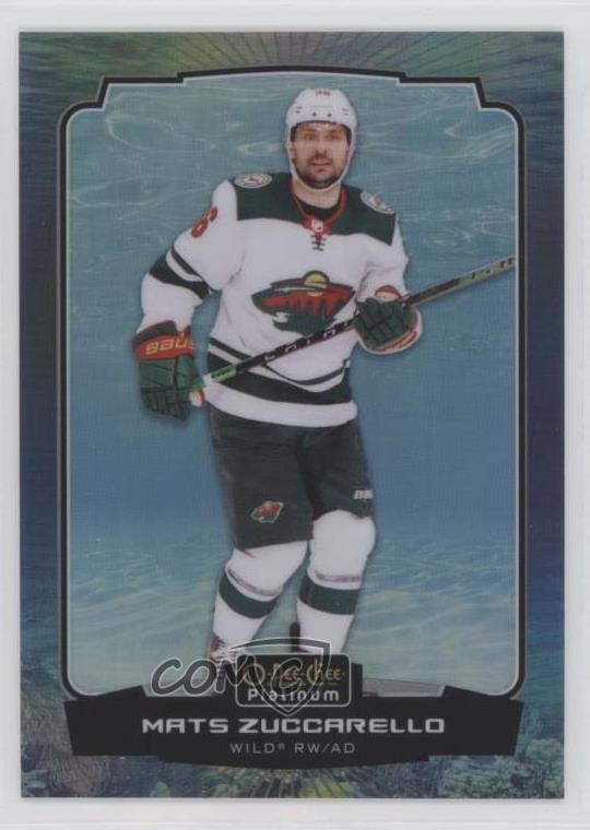 2022-23 O-Pee-Chee Platinum Aquamarine 95/149 Mats Zuccarello #33 0c3