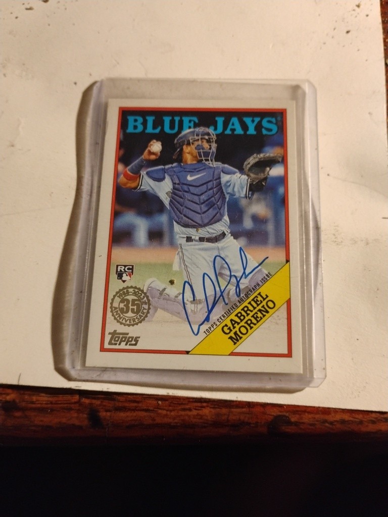 2023 Topps Gabriel Moreno 88’ Throwback RC On Card Auto – D’backs
