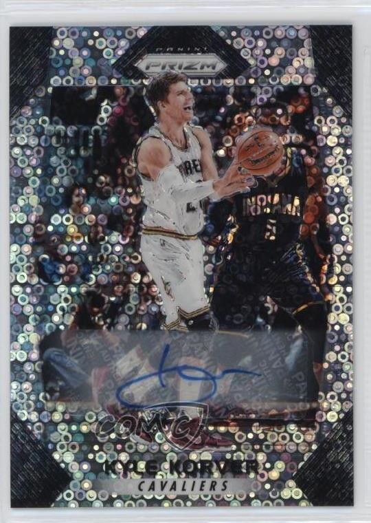 2017-18 Panini Prizm Fast Break Prizm Auto Kyle Korver #199 Auto 07pn