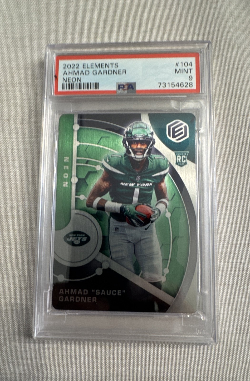 2022 Panini Elements – Ahmad Gardner #104 /99 (RC)
