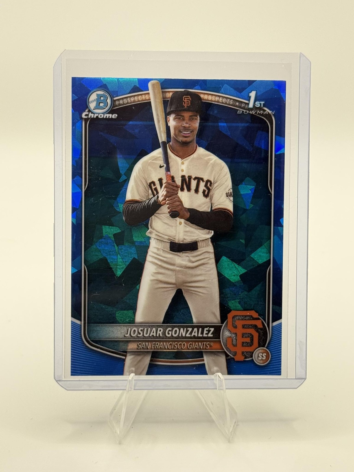 2025 Bowman Chrome Sapphire Edition #BCP-153 Josuar Gonzalez Prospects