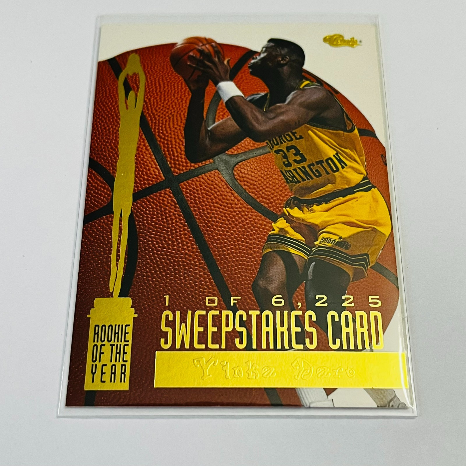 1994 Classic Rookie of the Year Sweepstakes #13 Y’inka Dare /6225