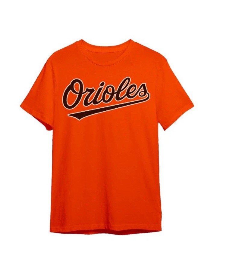 Baltimore Orioles SGA 9/25/25 Orioles Shirt XL Os New Script Graphics