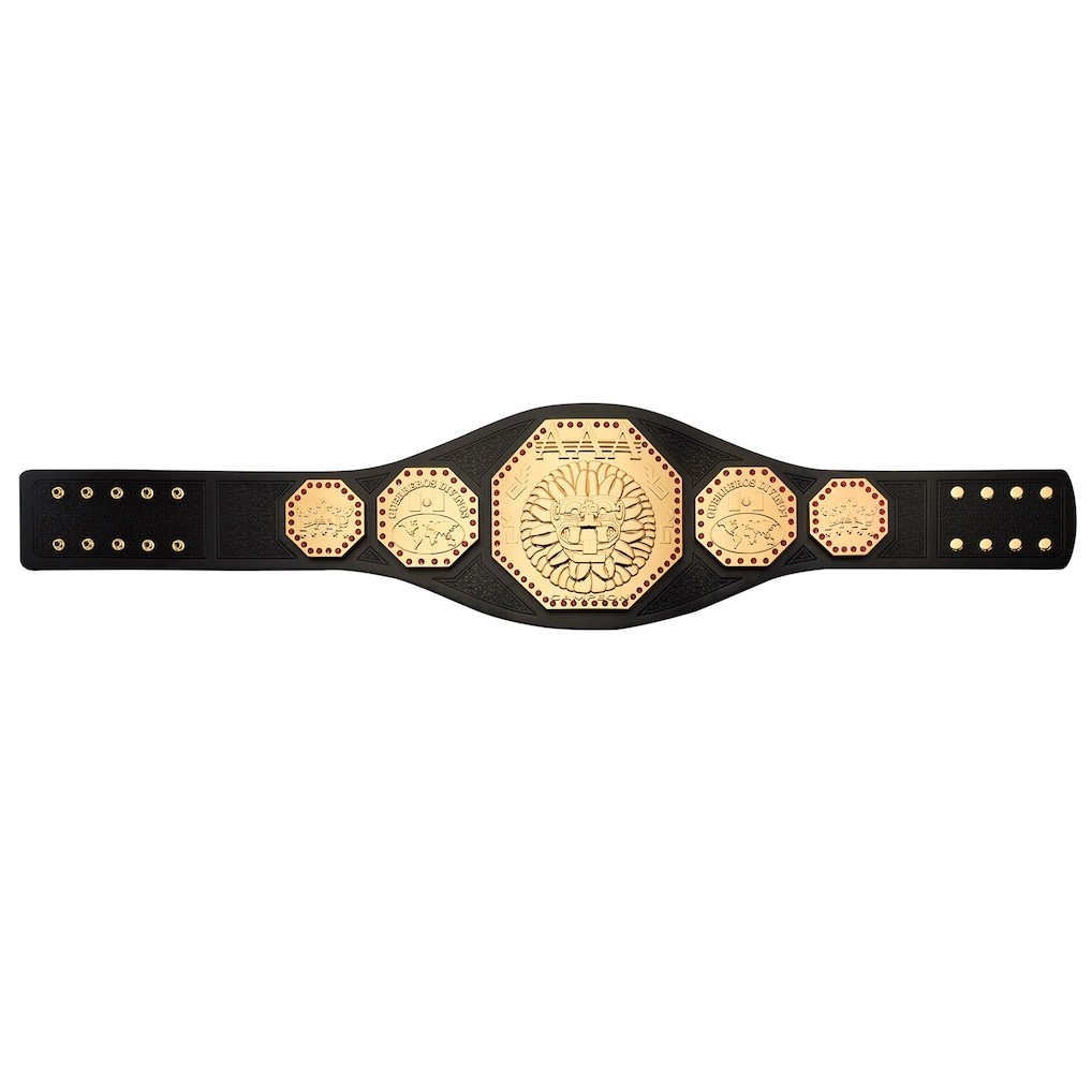 AAA Mega Championship Lucha Libre Wrestling Title Belt Official Licensed