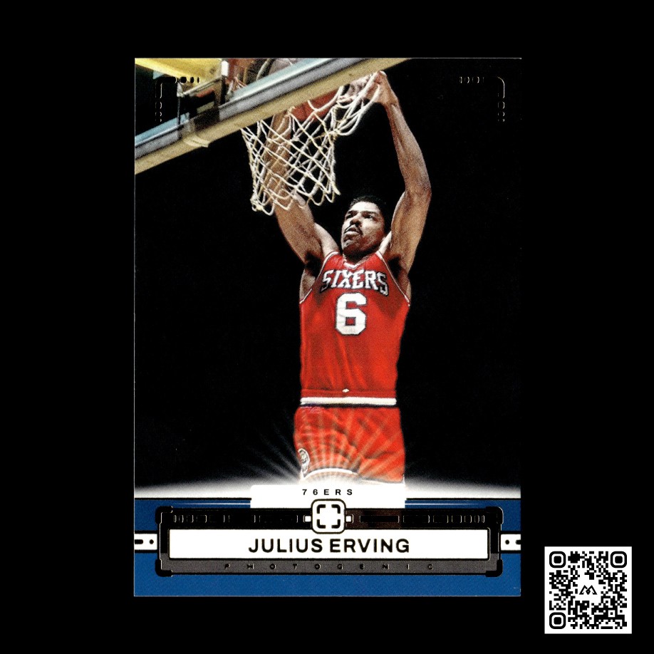 2023-24 Panini Photogenic #120 Julius Erving