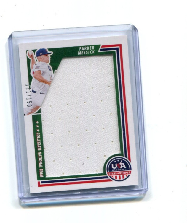 2022 Stars and Stripes Collegiate Team Jersey Parker Messick Jumbo Jersey /150