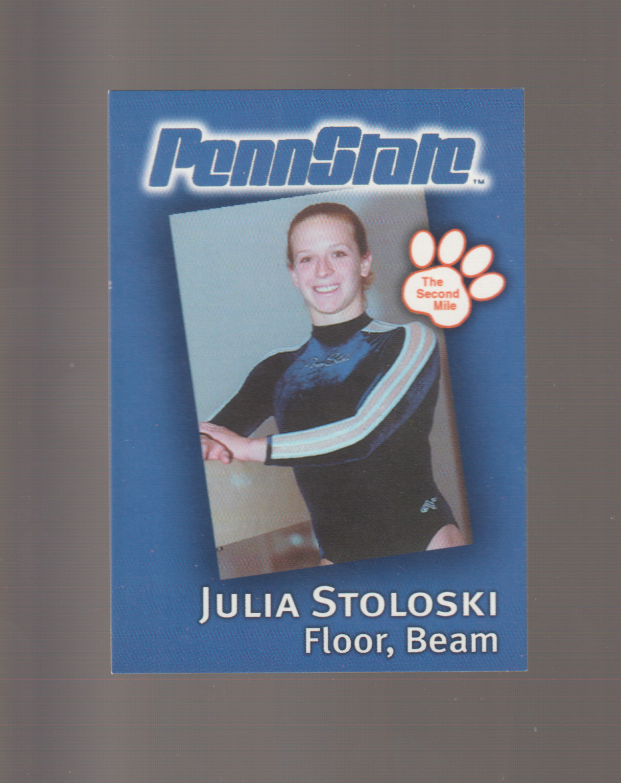 julia stoloski,2003 penn state university lady lions,newton pa,east amwell hs