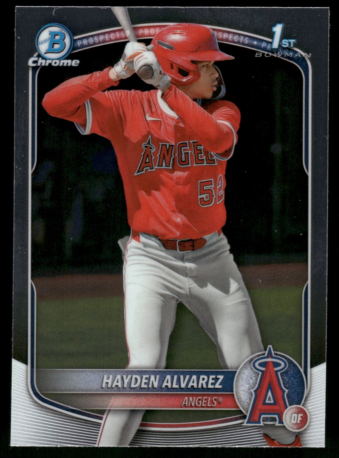 2025 Bowman #BCP-12 Hayden Alvarez Chrome Prospects