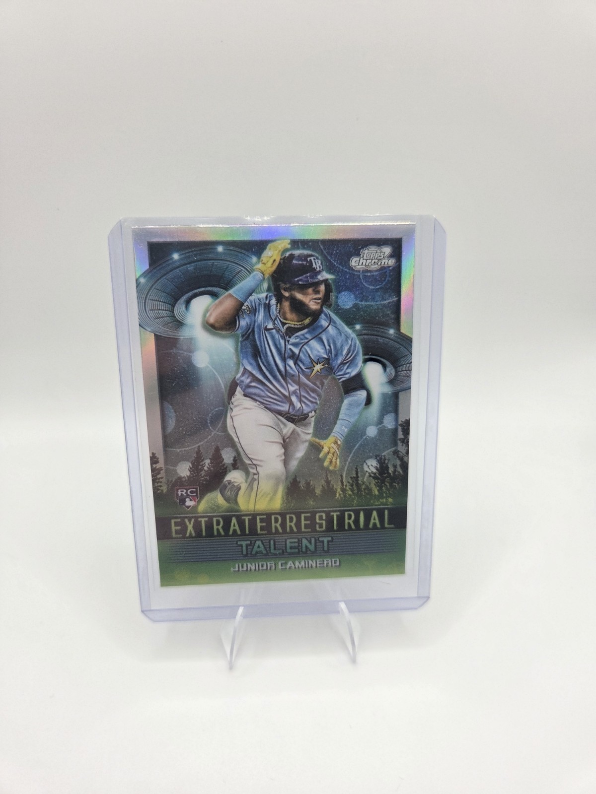 2024 Topps Cosmic Chrome – Extraterrestrial Talent Junior Caminero #ET-1 (RC)