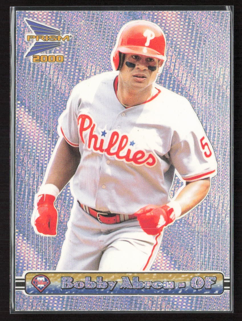 Bobby Abreu 2000 Pacific Prism #109 Rapture Silver PLEASE READ