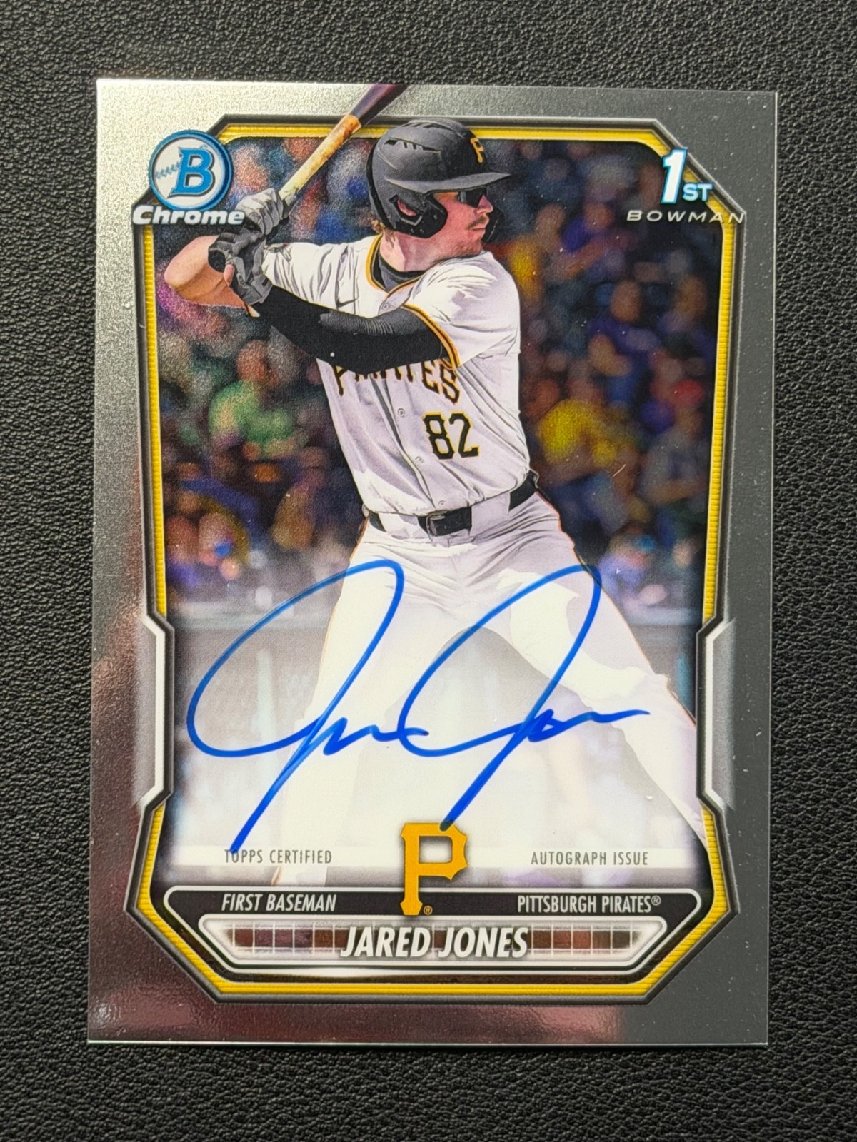 2026 1st Bowman Chrome Jared Jones Pitt Pirates Auto CPA-JJ