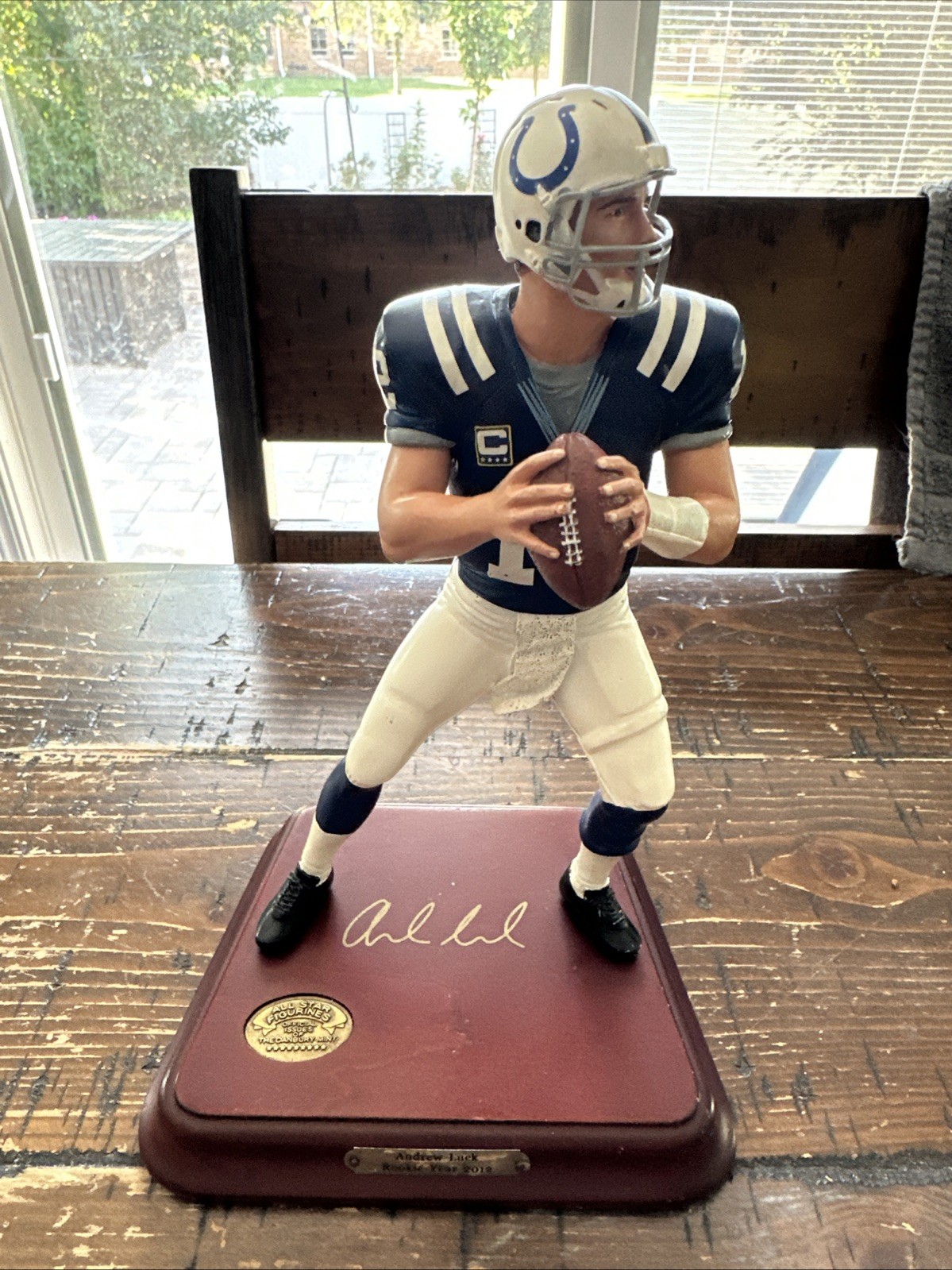 Danbury Mint – Indianapolis Colts Andrew Luck 2012 Rookie Year